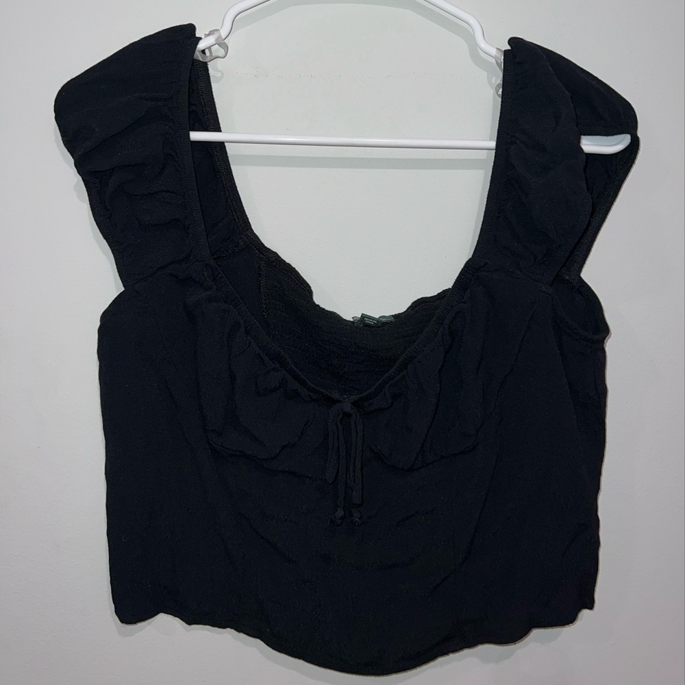 Cute cropped stylish blouse